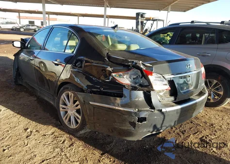 2014 Hyundai Genesis 3.8 из США, поврежденный, VIN KMHGC4DD1EU260588